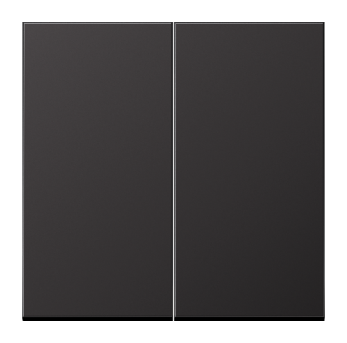 Клавиша двойная JUNG LS METAL, темный алюминий