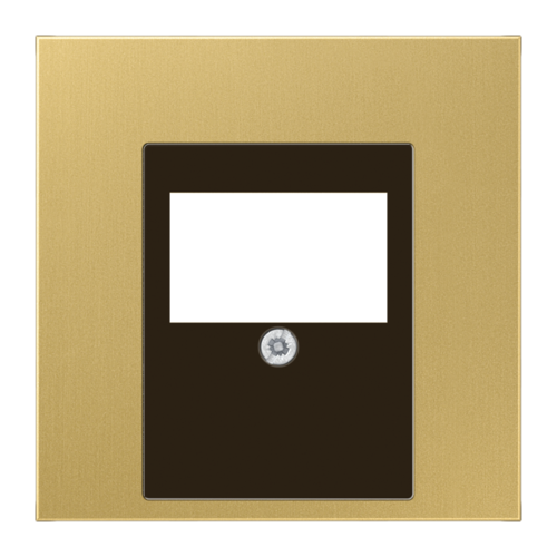 Накладка на аудиорозетку JUNG LS METAL, латунь