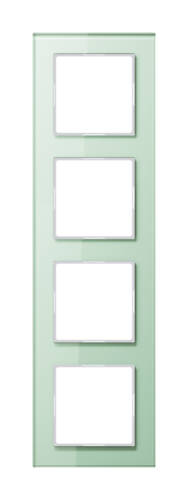 Рамка 4 поста JUNG A CREATION, белый матовый