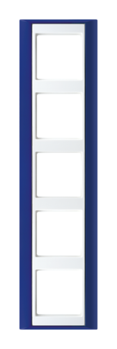 Рамка 5 постов JUNG A PLUS, синий
