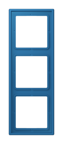 Рамка 3 поста JUNG LS 990, bleu céruléen 31