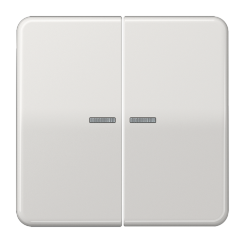 Клавиша двойная JUNG CD 500, светло-серый