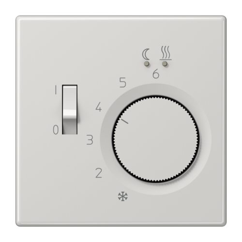 Накладка на термостат JUNG LS 990, светло-серый