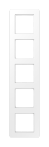 Jung A Flow - Рамка 5-ая, цвет Матовый белый