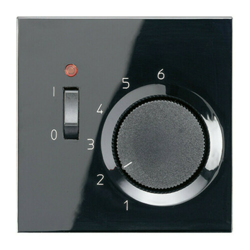 Терморегулятор Jung LS 990, механический, черный, TRLS241SW