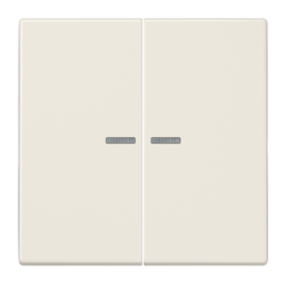 Клавиша двойная с линзами JUNG LS 990, бежевый