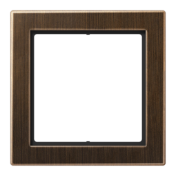 Рамка 1 пост JUNG FD DESIGN, античная латунь