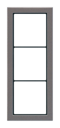 Рамка 3 поста JUNG FD DESIGN, антрацит