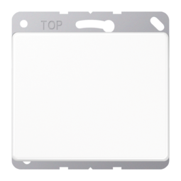 Заглушка JUNG SL 500, скрытый монтаж, белый