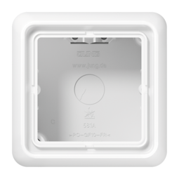 CD500 Коробка 1-ная для накладного монтажа,бел.