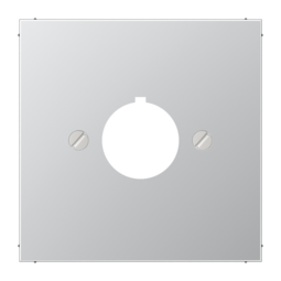 JUNG LS990 Алюминий Крышка для установки специальных изделий