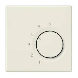 Терморегулятор Jung LS 990, механический, слоновая кость, TRLS246