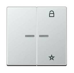 Накладка на жалюзийный выключатель Jung А-СЕРИЯ, алюминий, A1701AL